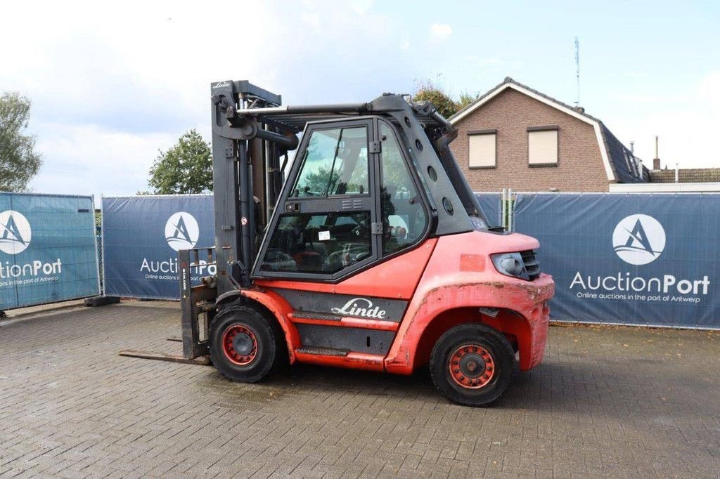 Frontstapler typu Linde H60D-01, Gebrauchtmaschine w Antwerpen (Zdjęcie 3)