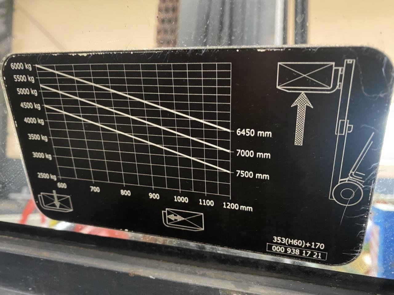 Frontstapler tip Linde H60D, Gebrauchtmaschine in Skive (Poză 5)