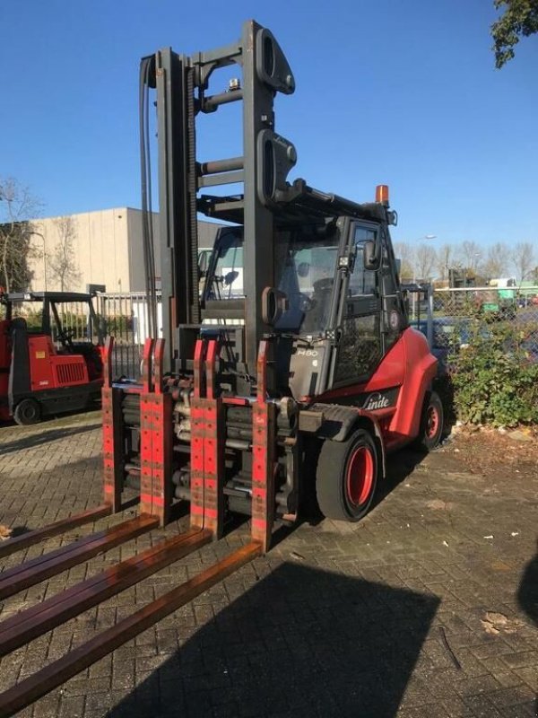 Frontstapler van het type Linde H80-900, Gebrauchtmaschine in Hardinxveld-Giessendam (Foto 5)