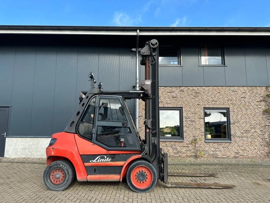 Frontstapler van het type Linde H80D-02 Deutz Diesel 8 ton Duplex Sideshift Heftruck 2015, Gebrauchtmaschine in VEEN (Foto 1)