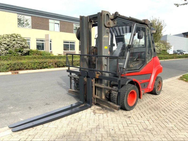 Frontstapler van het type Linde H80D-02 H80D-02, Gebrauchtmaschine in Andelst (Foto 1)