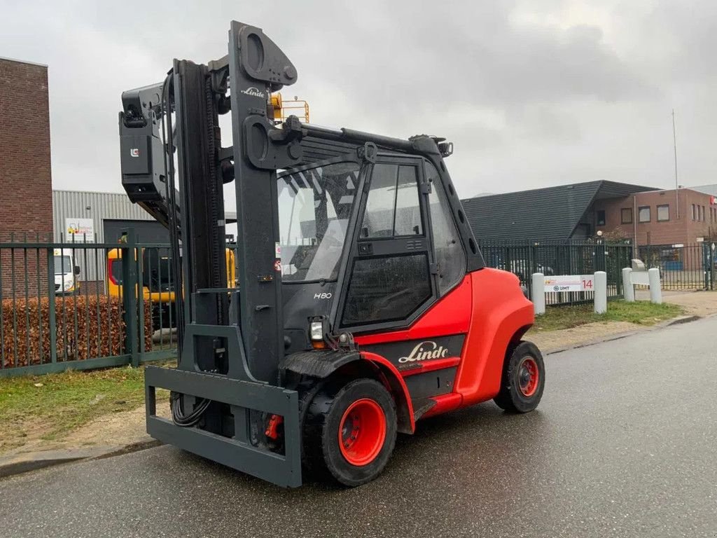 Frontstapler van het type Linde H80D-02, Gebrauchtmaschine in Andelst (Foto 1)