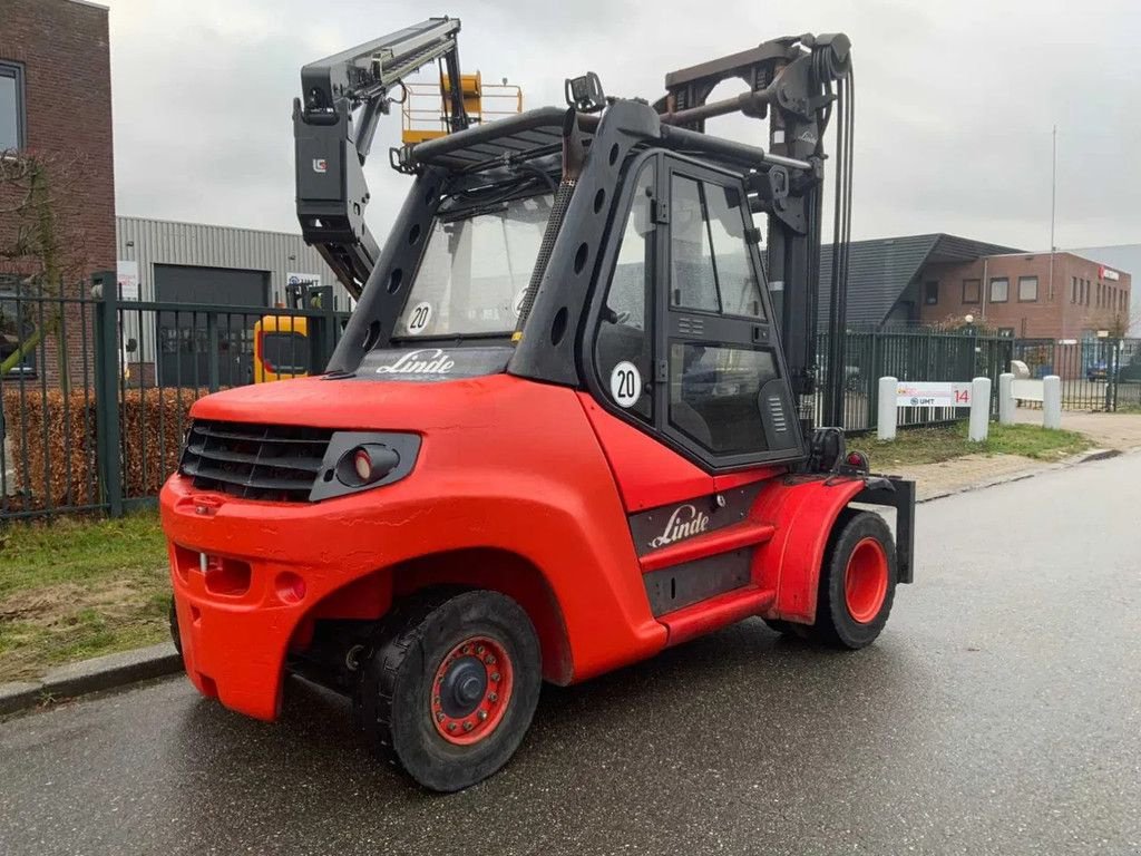 Frontstapler van het type Linde H80D-02, Gebrauchtmaschine in Andelst (Foto 4)