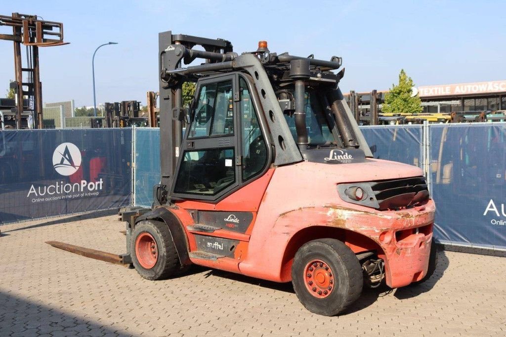 Frontstapler typu Linde H80D-03/900, Gebrauchtmaschine v Antwerpen (Obrázek 4)