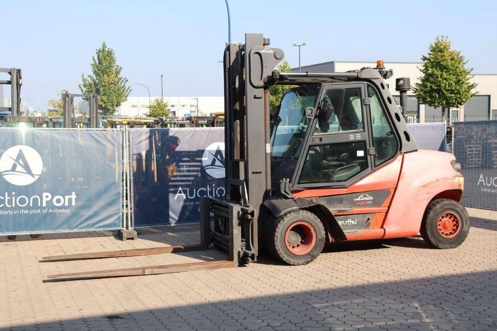 Frontstapler typu Linde H80D-03/900, Gebrauchtmaschine v Antwerpen (Obrázek 10)