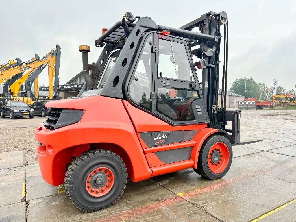 Frontstapler tip Linde H80D-03 - Dutch Machine / Duplex Mast, Gebrauchtmaschine in Veldhoven (Poză 5)