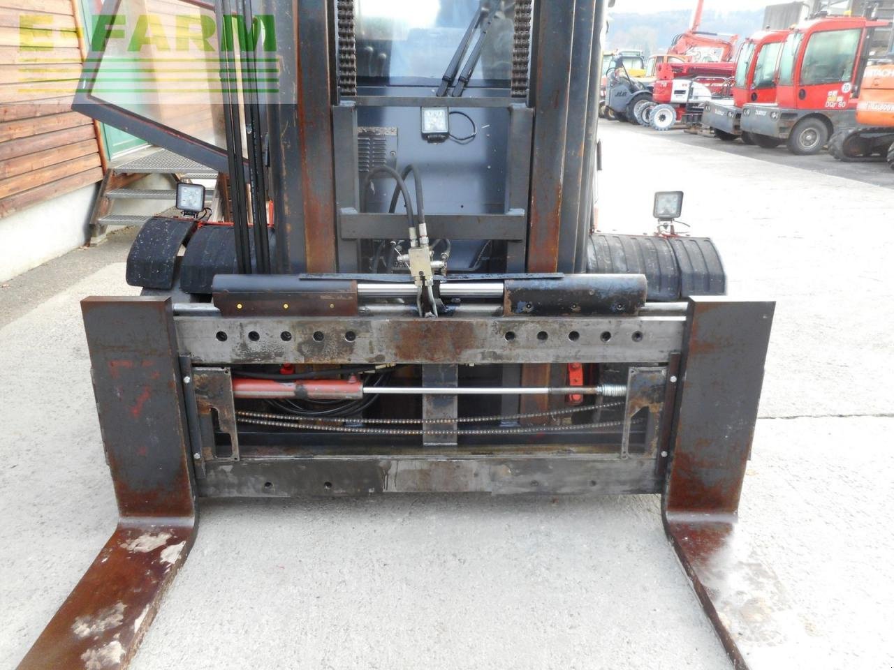 Frontstapler tipa Linde h80d mit ss + zv + kabine + zwillingsreifen, Gebrauchtmaschine u ST. NIKOLAI/DR. (Slika 13)