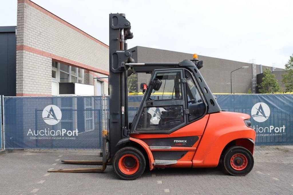 Frontstapler van het type Linde H81D-03/900, Gebrauchtmaschine in Antwerpen (Foto 2)