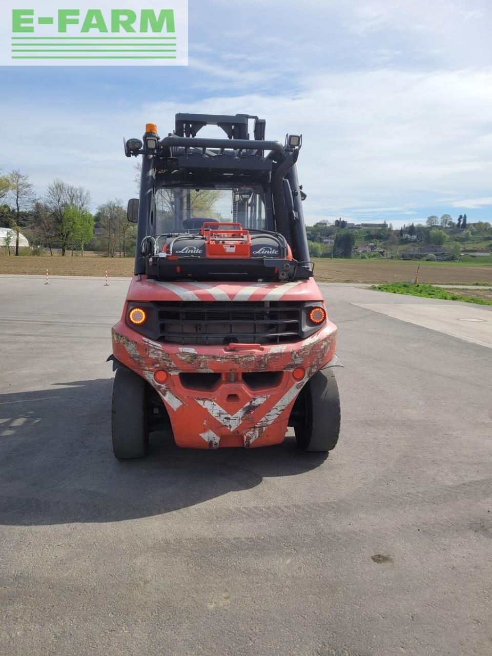 Frontstapler van het type Linde linde h70t-03 evo, Gebrauchtmaschine in RAGNITZ (Foto 4)