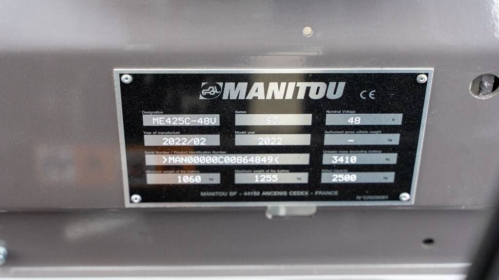 Frontstapler του τύπου Manitou ME 425 C, Neumaschine σε Moerbeke (Φωτογραφία 11)