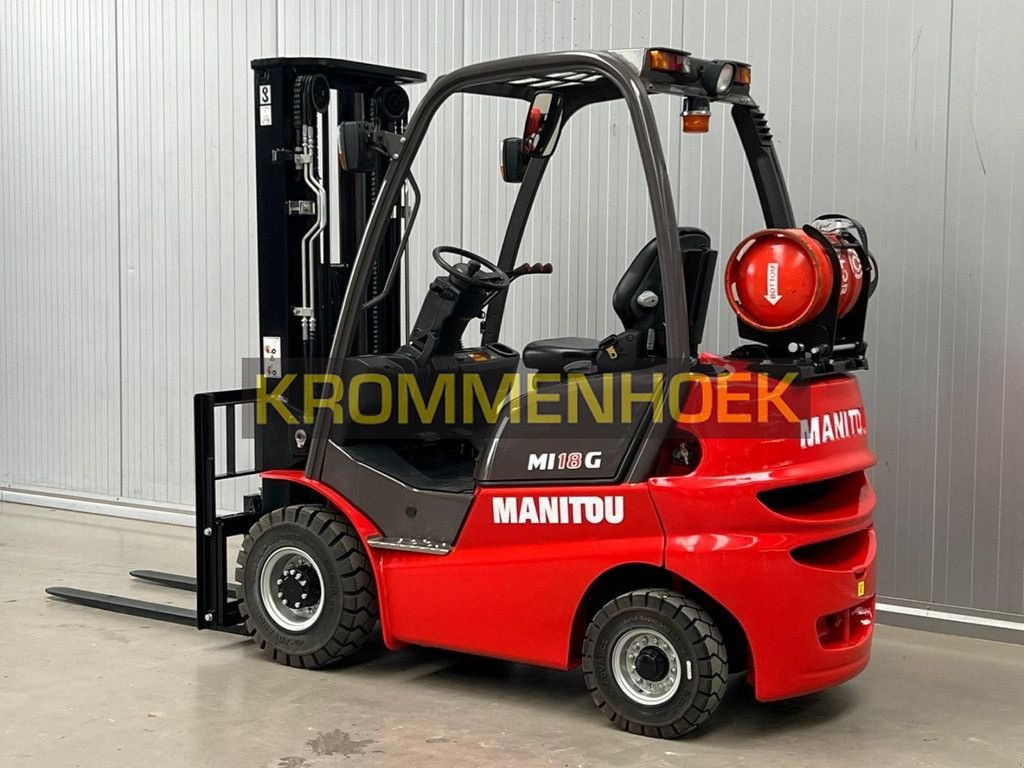 Frontstapler van het type Manitou MI 18 G, Neumaschine in Apeldoorn (Foto 3)