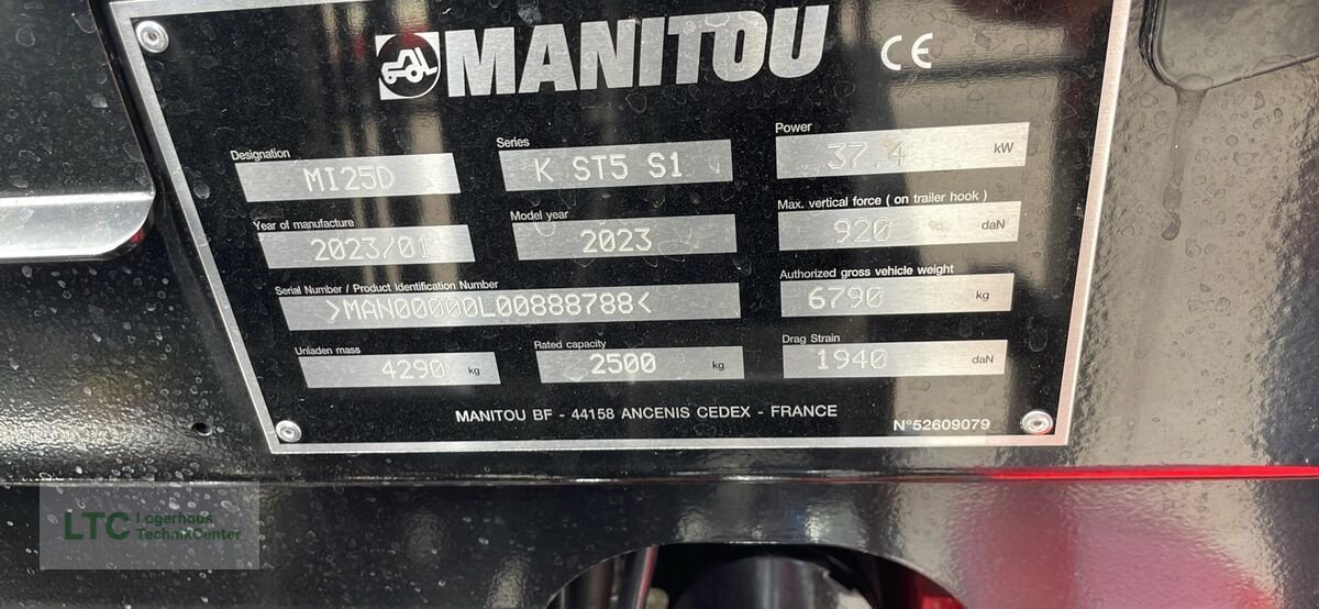 Frontstapler typu Manitou MI 25 D, Vorführmaschine v Kalsdorf (Obrázek 8)