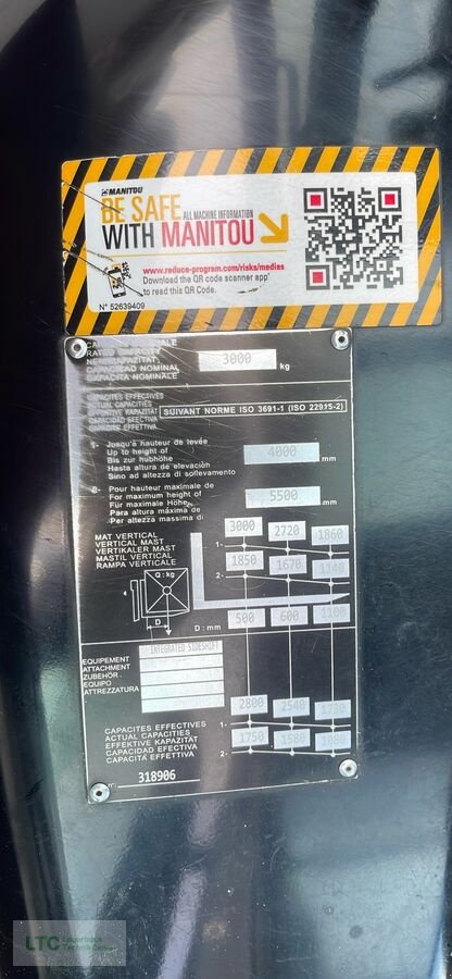 Frontstapler typu Manitou MI 30D, Vorführmaschine w Großpetersdorf (Zdjęcie 14)