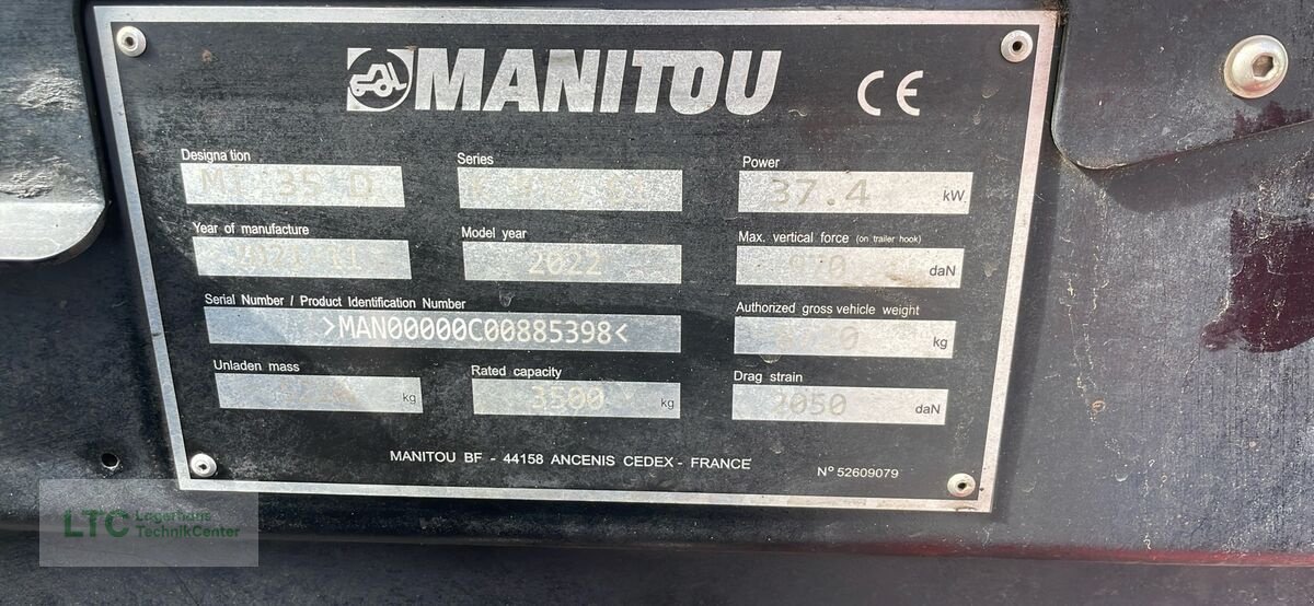 Frontstapler типа Manitou MI35D, Gebrauchtmaschine в Kalsdorf (Фотография 12)