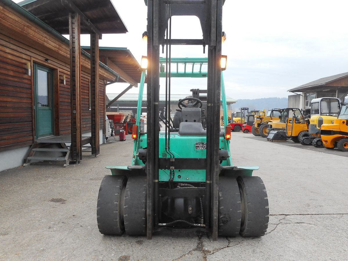 Frontstapler типа Mitsubishi FD35N mit Zwillingreifen und breiten Gabelträger, Gebrauchtmaschine в St. Nikolai ob Draßling (Фотография 7)