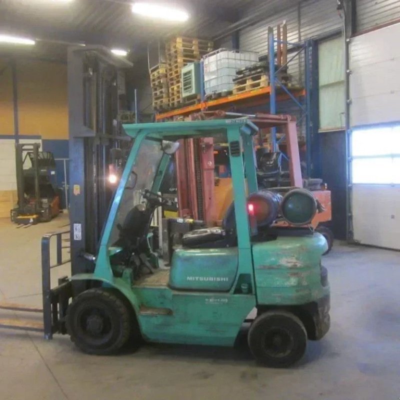 Frontstapler typu Mitsubishi FG25, heftruck LPG-gas, duplomast, side shift., Gebrauchtmaschine v Tubbergen (Obrázek 3)