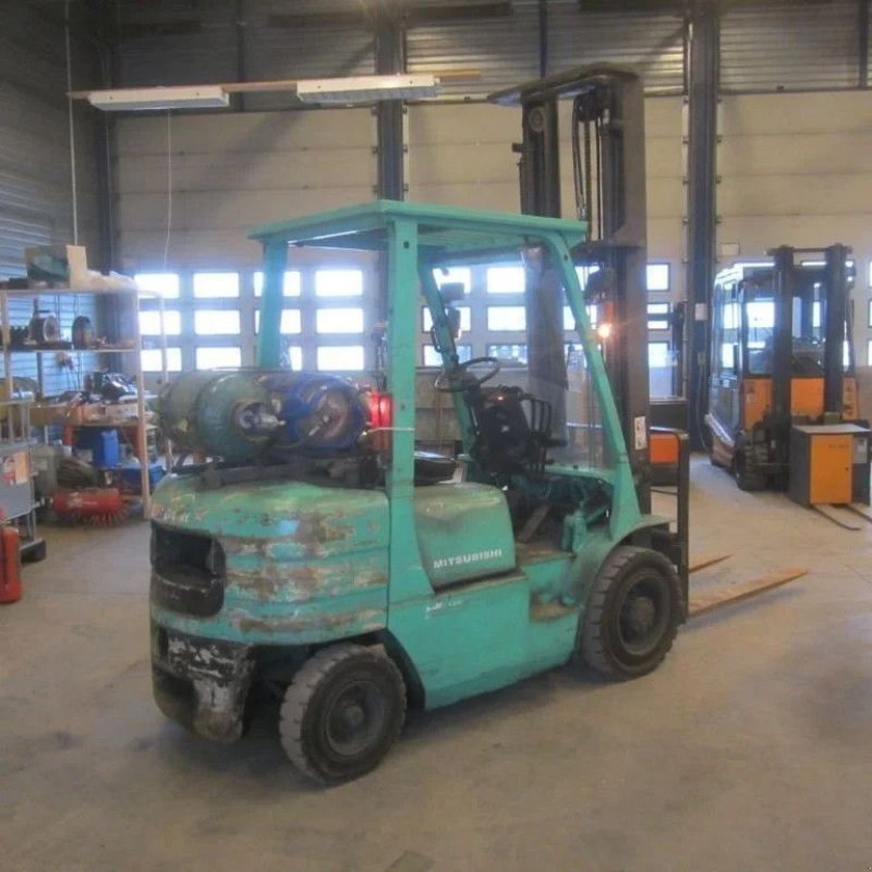 Frontstapler du type Mitsubishi Heftruck FG25 LPG-gas, duplomast, side shift., Gebrauchtmaschine en Tubbergen (Photo 2)