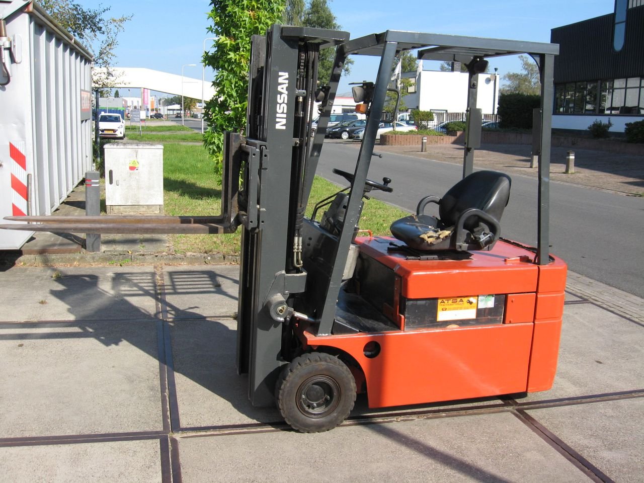 Frontstapler tip Nissan -, Gebrauchtmaschine in Oldenzaal (Poză 1)