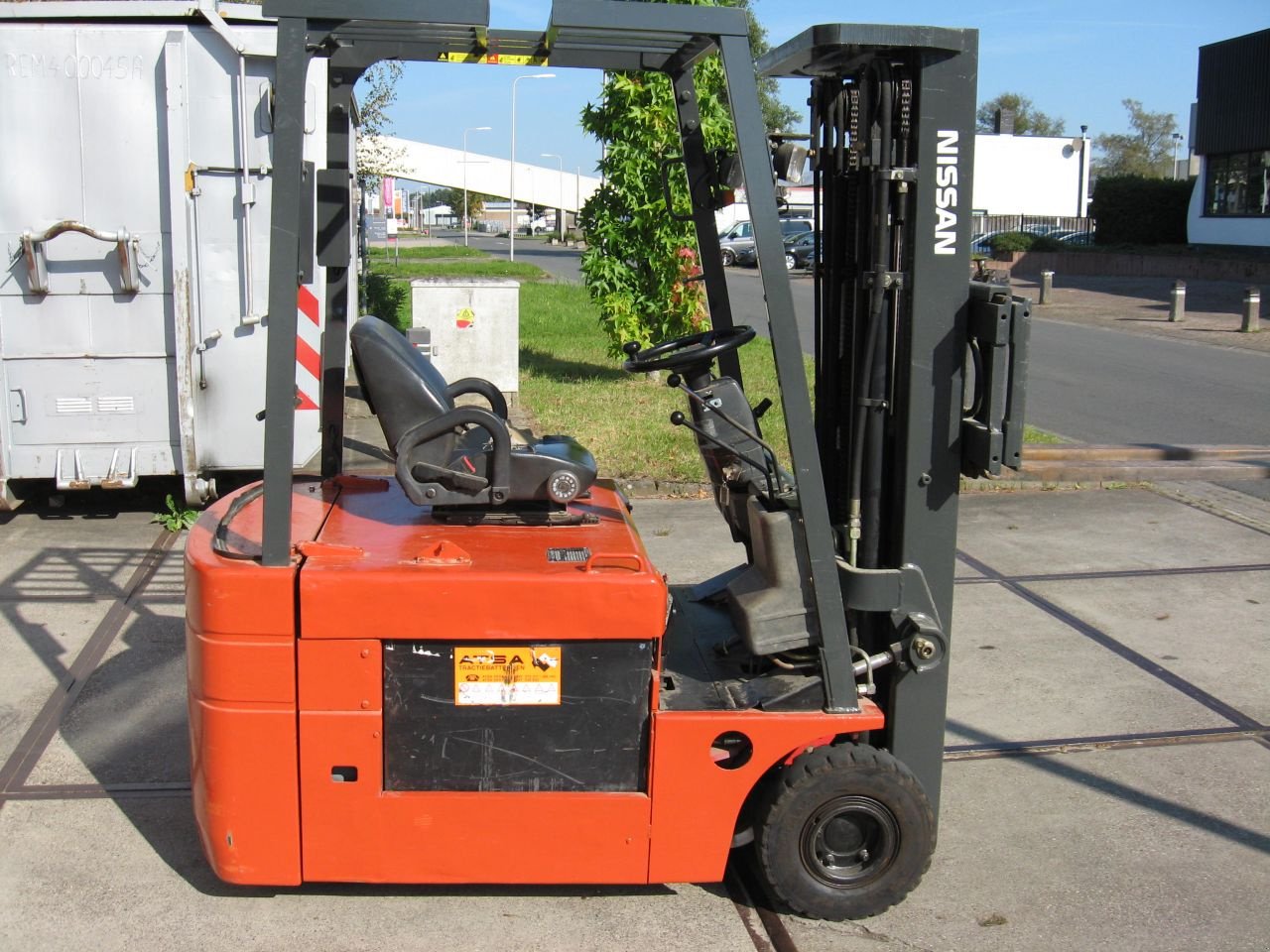 Frontstapler tip Nissan -, Gebrauchtmaschine in Oldenzaal (Poză 4)