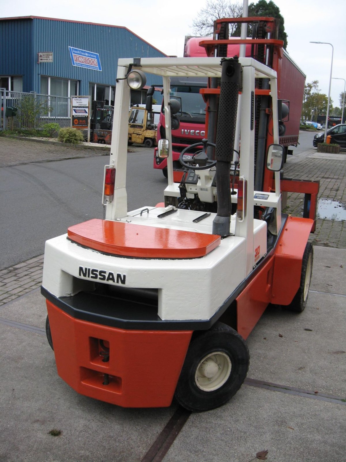 Frontstapler des Typs Nissan -, Gebrauchtmaschine in Oldenzaal (Bild 4)