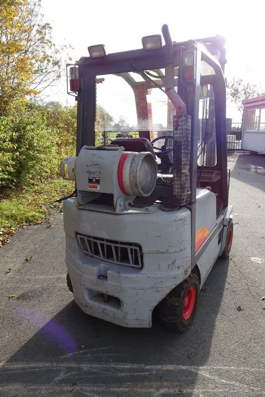 Frontstapler Türe ait Nissan 1,8 tons heftruck gas ., Gebrauchtmaschine içinde Losdorp (resim 4)