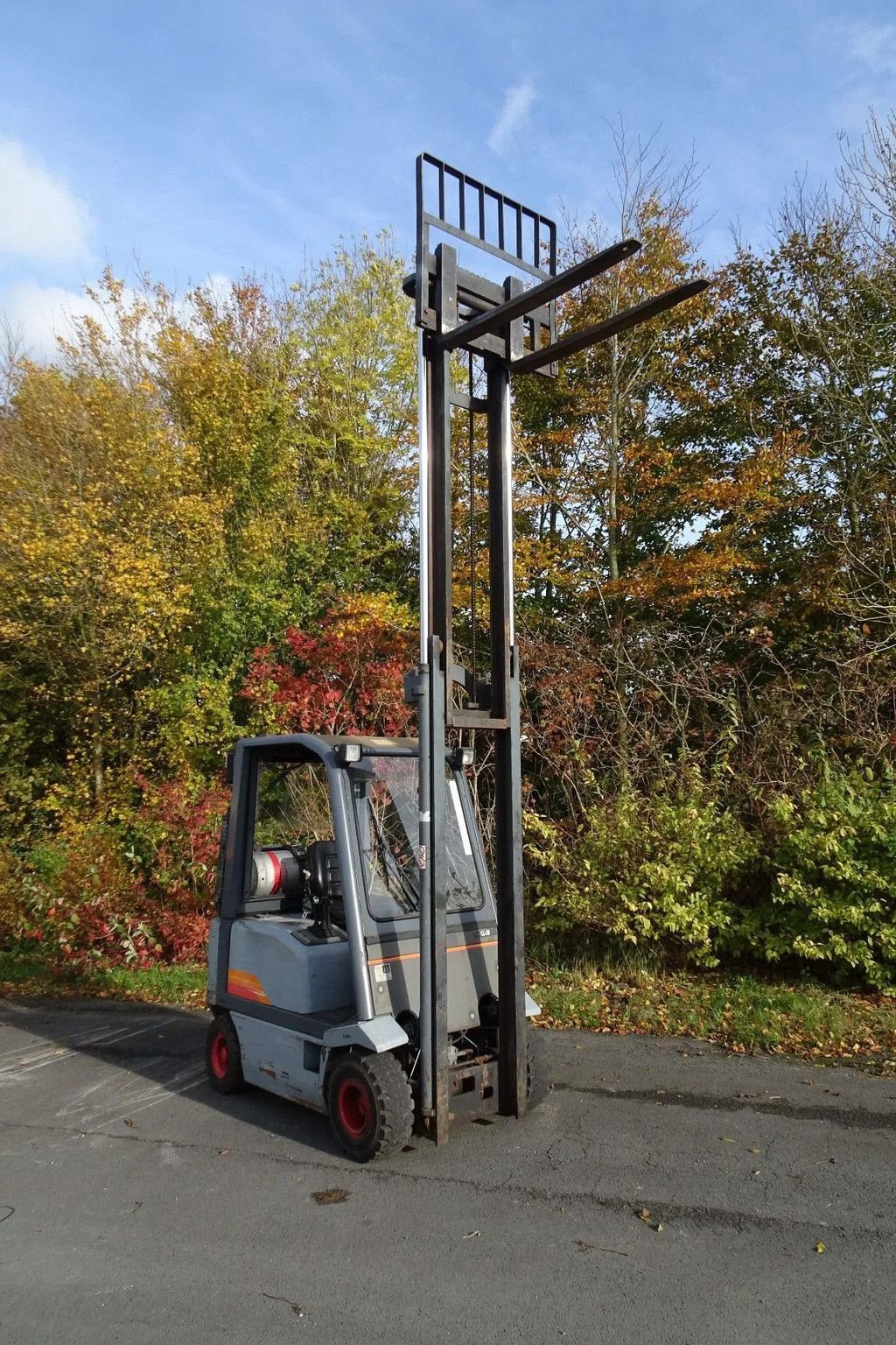 Frontstapler des Typs Nissan 1,8 tons heftruck gas ., Gebrauchtmaschine in Losdorp (Bild 3)