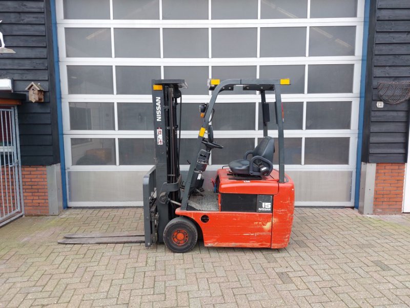 Frontstapler van het type Nissan 1500 kg triplex sideshift 4e ven, Gebrauchtmaschine in Harskamp (Foto 1)