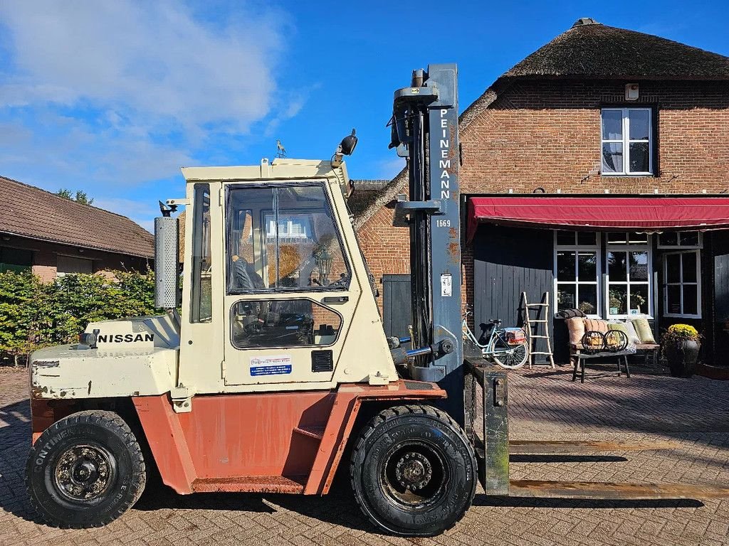 Frontstapler Türe ait Nissan 7 tons heftruck 3200 uur nl kenteken, Gebrauchtmaschine içinde Scherpenzeel (resim 7)