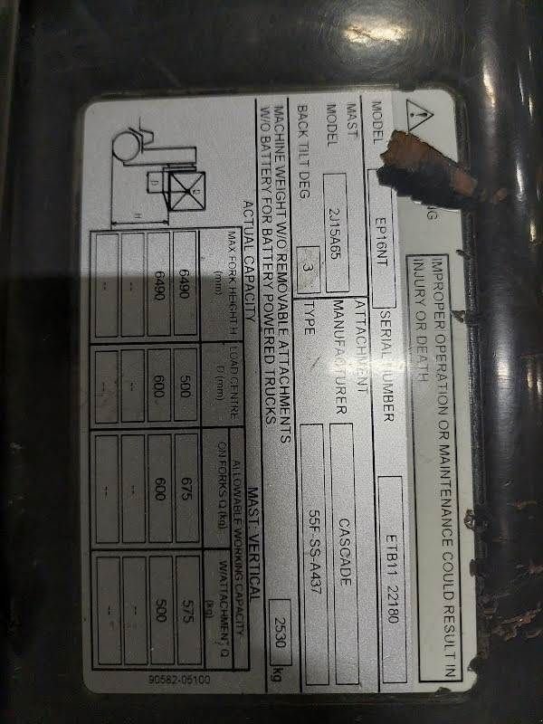 Frontstapler του τύπου Sonstige Cat EP16NT, Gebrauchtmaschine σε Waregem (Φωτογραφία 2)