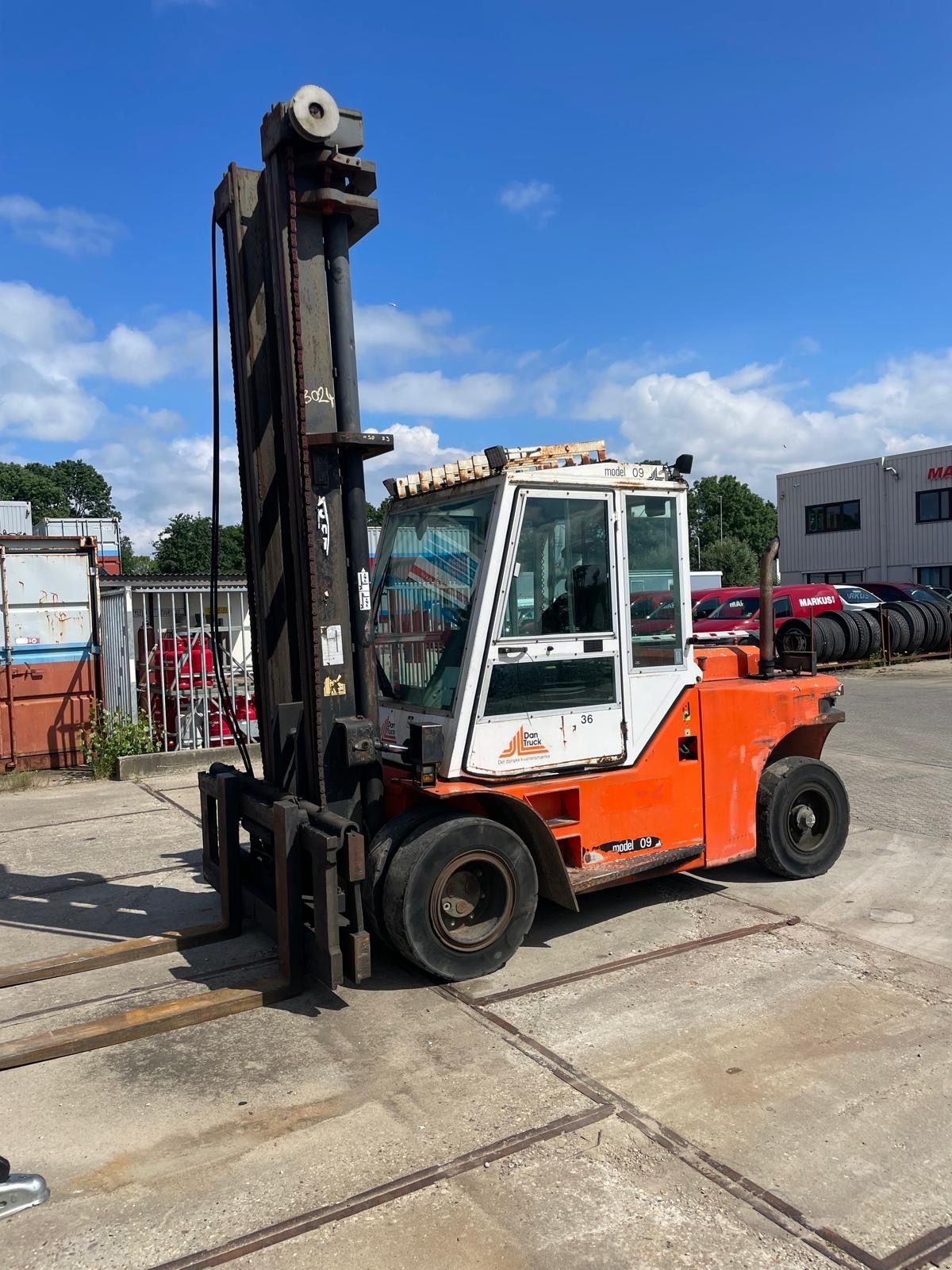 Frontstapler typu Sonstige Dantruck 09, Gebrauchtmaschine w Haarlem (Zdjęcie 3)