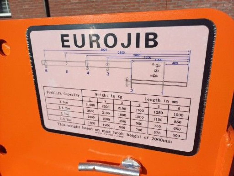 Frontstapler typu Sonstige jip hijsjip hijsbok Verlenggiek, Gebrauchtmaschine v Stroe (Gld) (Obrázek 5)