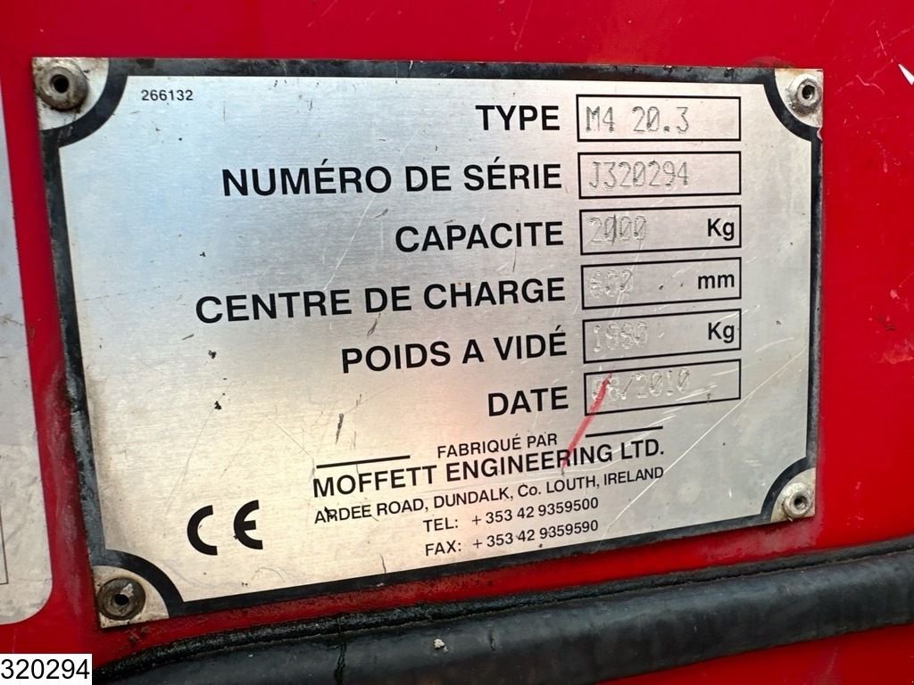 Frontstapler of the type Sonstige Moffett M4 20.3 3.00 MTR, 2000 KG, Gebrauchtmaschine in Ede (Picture 4)