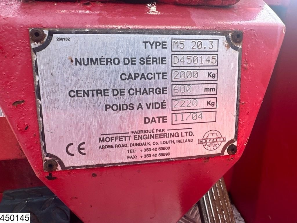 Frontstapler типа Sonstige Moffett M5 20.3 3.00 MTR, 2000 KG, Gebrauchtmaschine в Ede (Фотография 5)