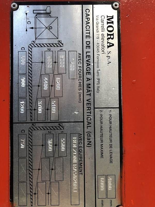 Frontstapler van het type Sonstige MORA EP80R, Gebrauchtmaschine in Aalst (Foto 8)