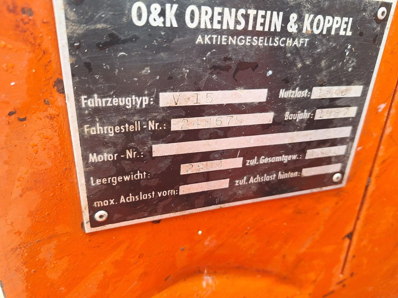 Frontstapler типа Sonstige Okada V15, Gebrauchtmaschine в Wenum Wiesel (Фотография 4)
