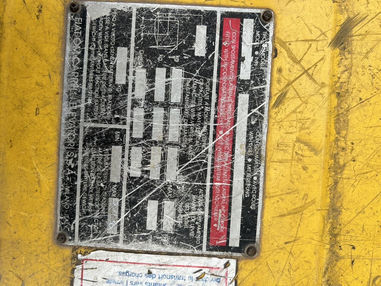 Frontstapler tip Sonstige om fiat, Gebrauchtmaschine in Heythuysen (Poză 5)