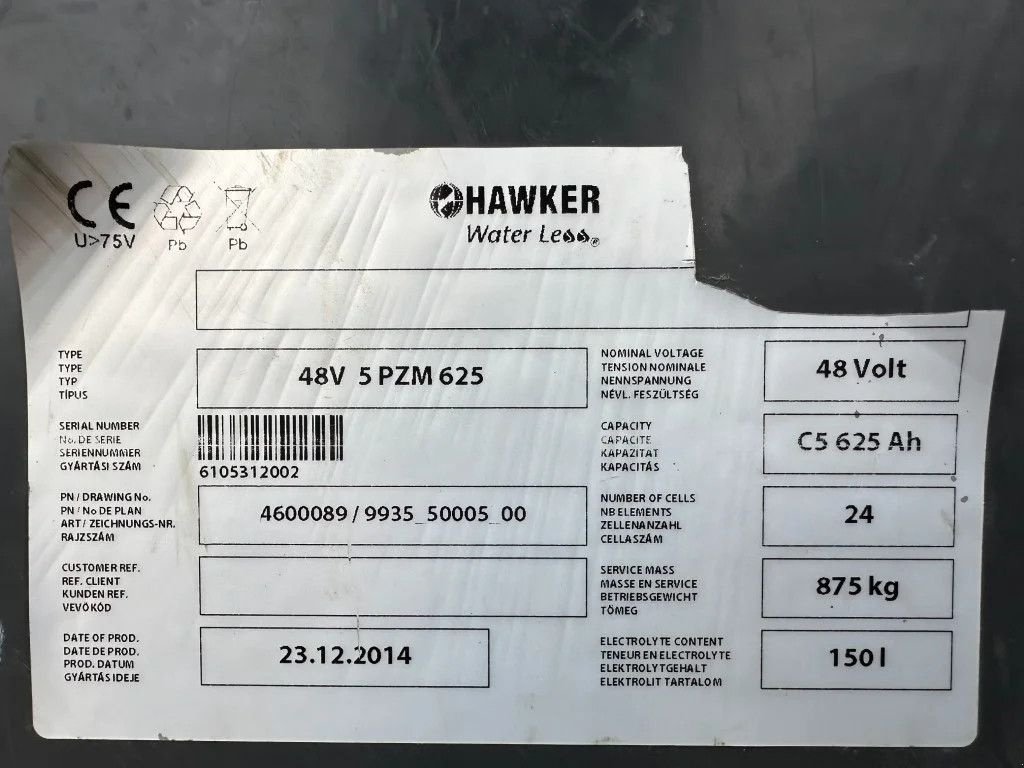 Frontstapler typu Still RX20-16 1.6 ton Triplex Freelift Elektra Heftruck accu 2014, Gebrauchtmaschine w VEEN (Zdjęcie 10)