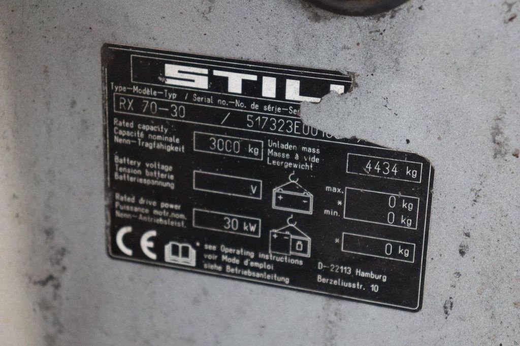 Frontstapler του τύπου Still RX70-30, Gebrauchtmaschine σε Antwerpen (Φωτογραφία 11)