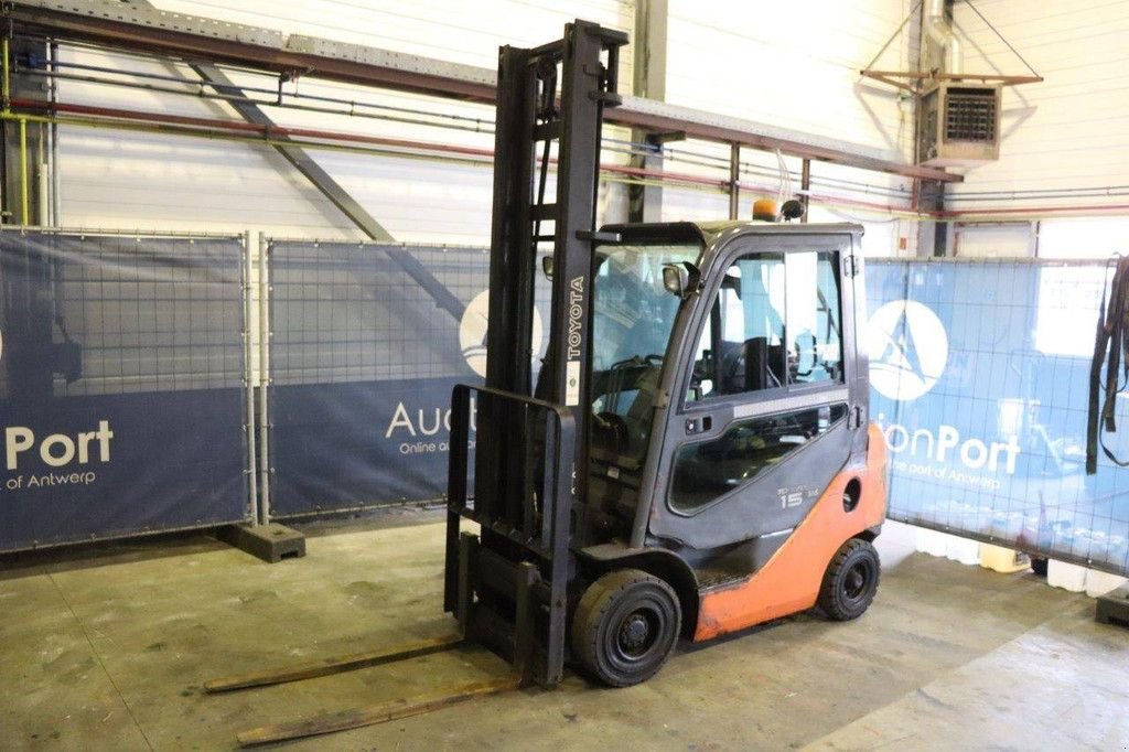 Frontstapler del tipo Toyota 02-8FDF15, Gebrauchtmaschine en Antwerpen (Imagen 9)