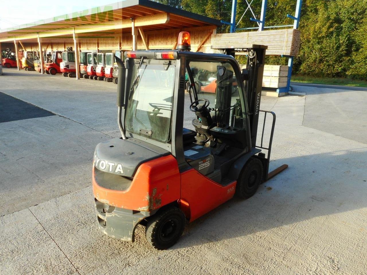 Frontstapler tipa Toyota 02-8fdf25 triplex 5 meter + ss, Gebrauchtmaschine u ST. NIKOLAI/DR. (Slika 4)