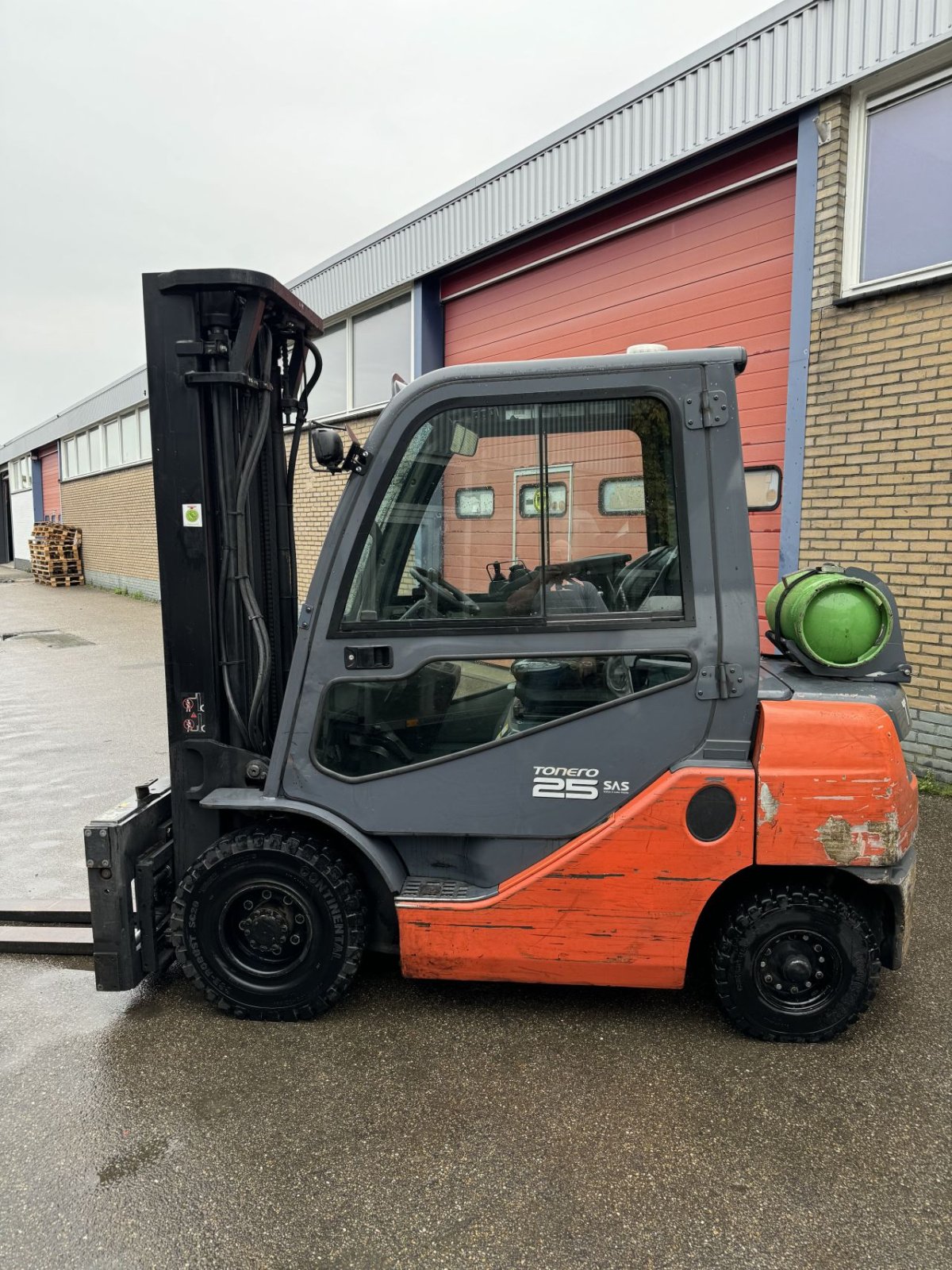 Frontstapler van het type Toyota 02-8FGF25, Gebrauchtmaschine in Oldenzaal (Foto 8)