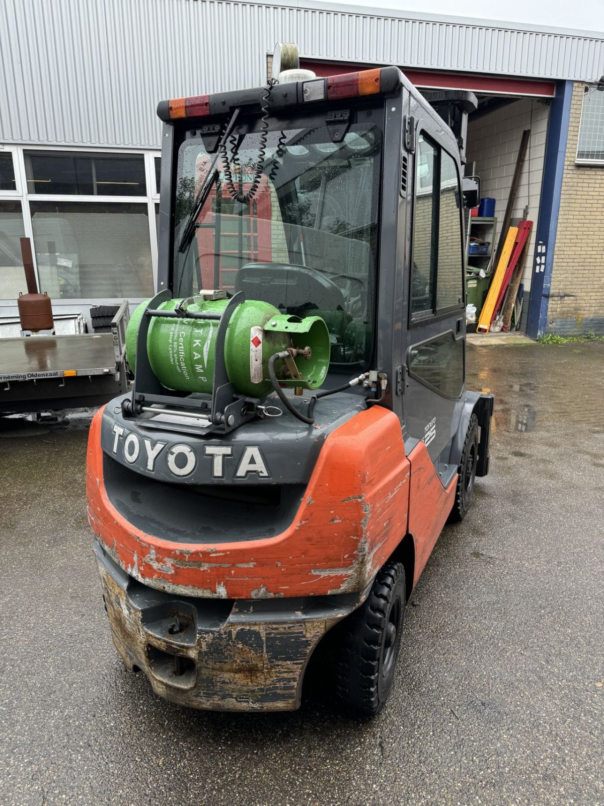 Frontstapler van het type Toyota 02-8FGF25, Gebrauchtmaschine in Oldenzaal (Foto 3)