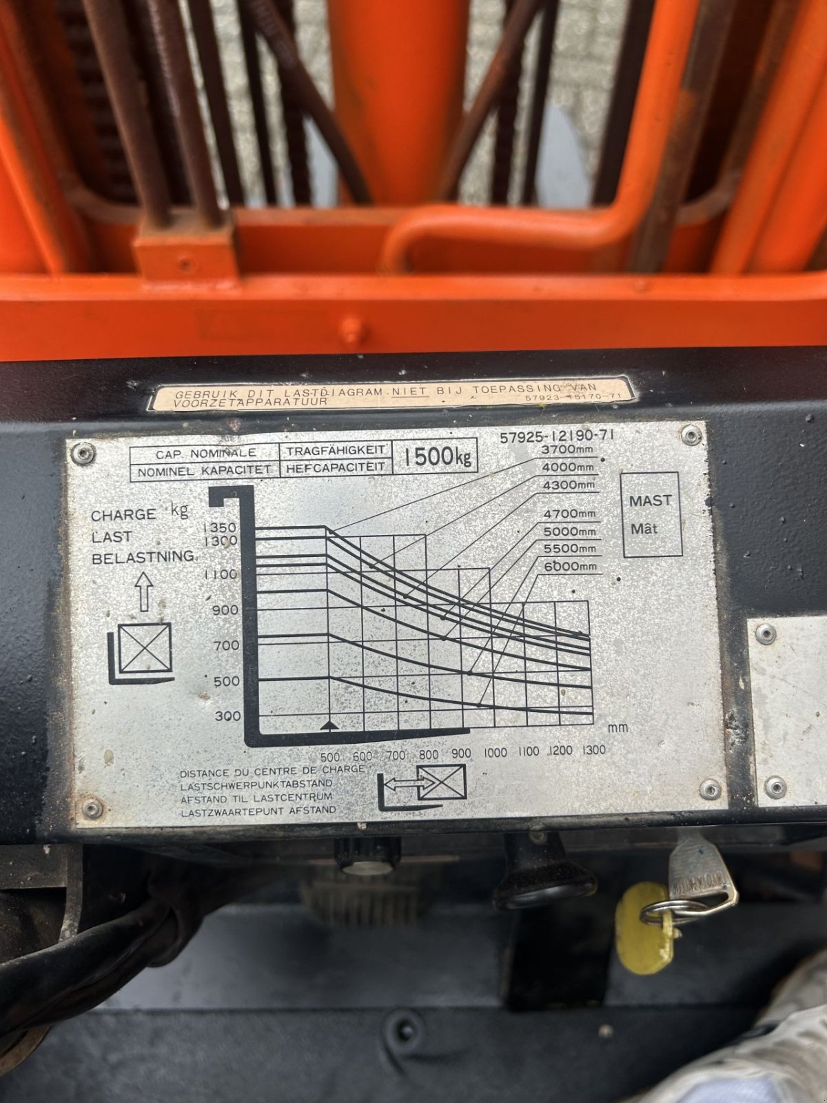 Frontstapler za tip Toyota 1.5, Gebrauchtmaschine u Heythuysen (Slika 7)