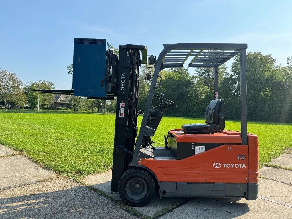 Frontstapler tip Toyota 1500KG elektrische heftruck triplex 4.3M + freelift, Gebrauchtmaschine in Hoenzadriel (Poză 1)