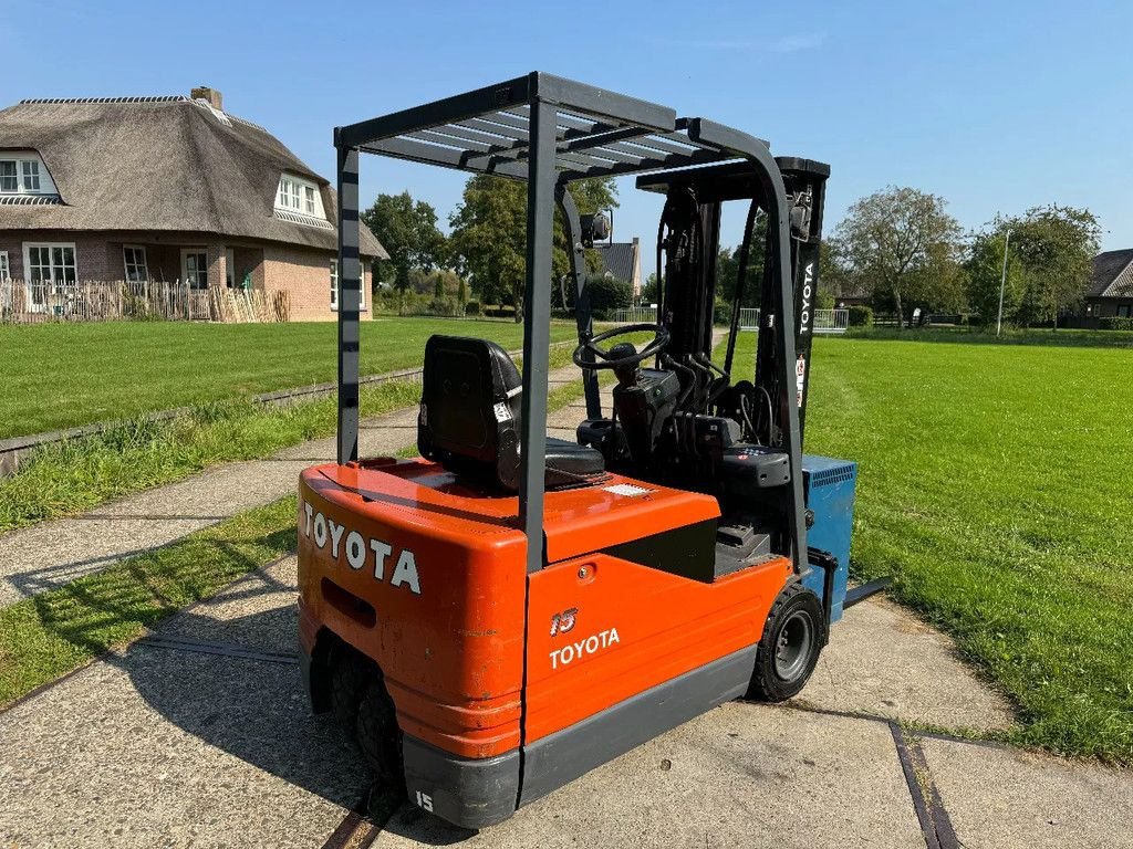 Frontstapler typu Toyota 1500KG elektrische heftruck triplex 4.3M + freelift, Gebrauchtmaschine w Hoenzadriel (Zdjęcie 7)