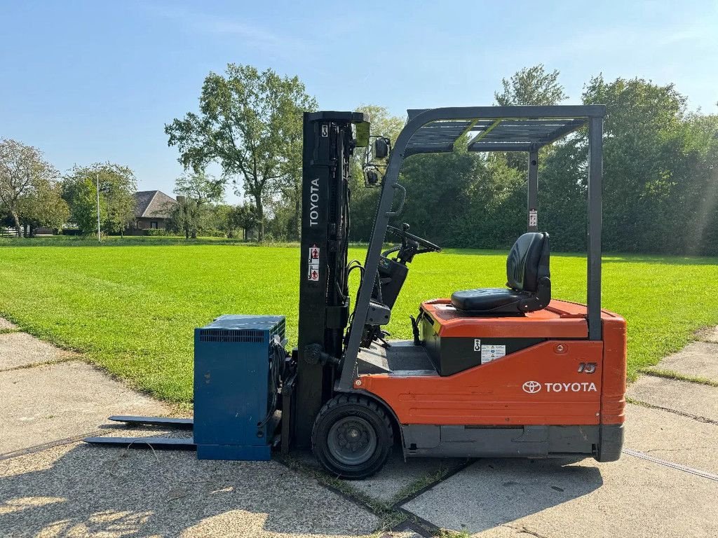 Frontstapler tip Toyota 1500KG elektrische heftruck triplex 4.3M + freelift, Gebrauchtmaschine in Hoenzadriel (Poză 3)