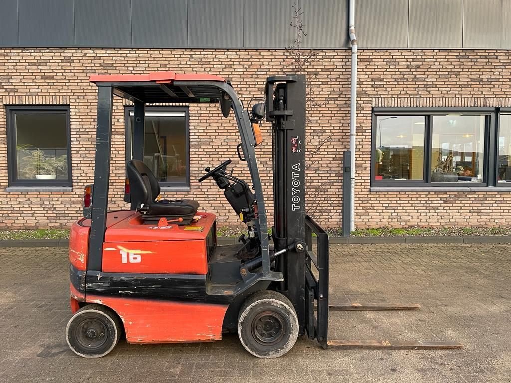 Frontstapler des Typs Toyota 1.6 ton FBMF16 Duplex Sideshift Elektra Heftruck, Gebrauchtmaschine in VEEN (Bild 10)