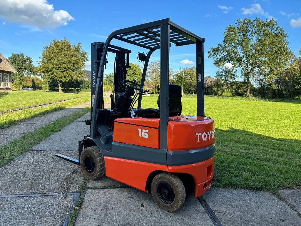 Frontstapler tipa Toyota 1600KG elektrische heftruck sideshift doorkijkmast, Gebrauchtmaschine u Hoenzadriel (Slika 10)