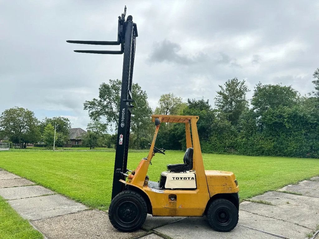 Frontstapler of the type Toyota 3000KG diesel heftruck freelift + nieuwe stoel, Gebrauchtmaschine in Hoenzadriel (Picture 9)