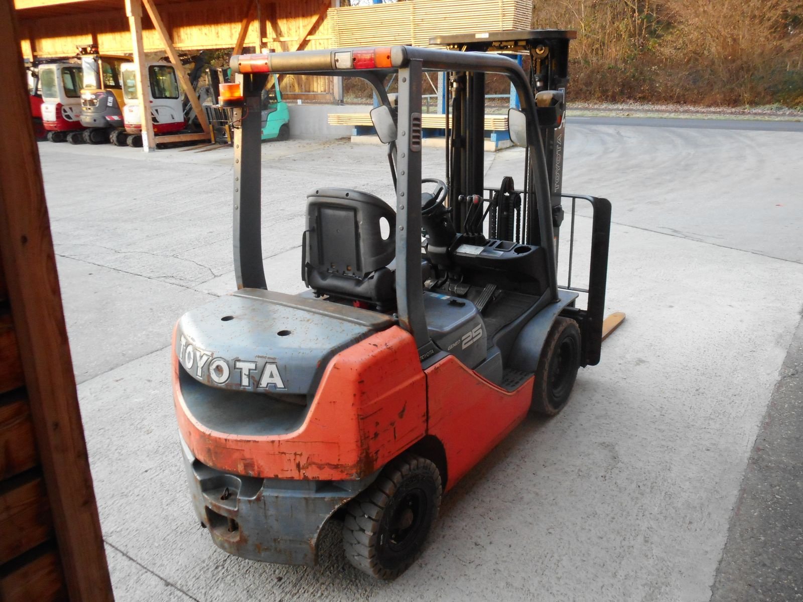 Frontstapler tip Toyota 52-8FD25 Triplex 5m + SS, Gebrauchtmaschine in St. Nikolai ob Draßling (Poză 4)